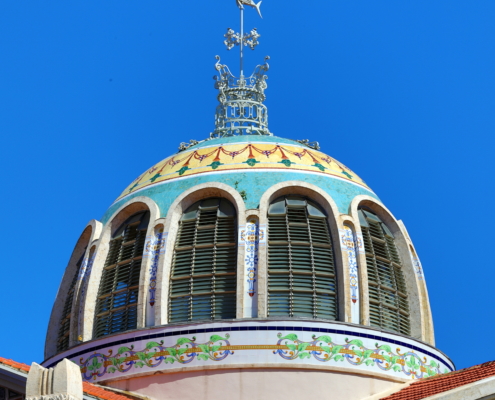 Mercado Central - dettaglio cupola